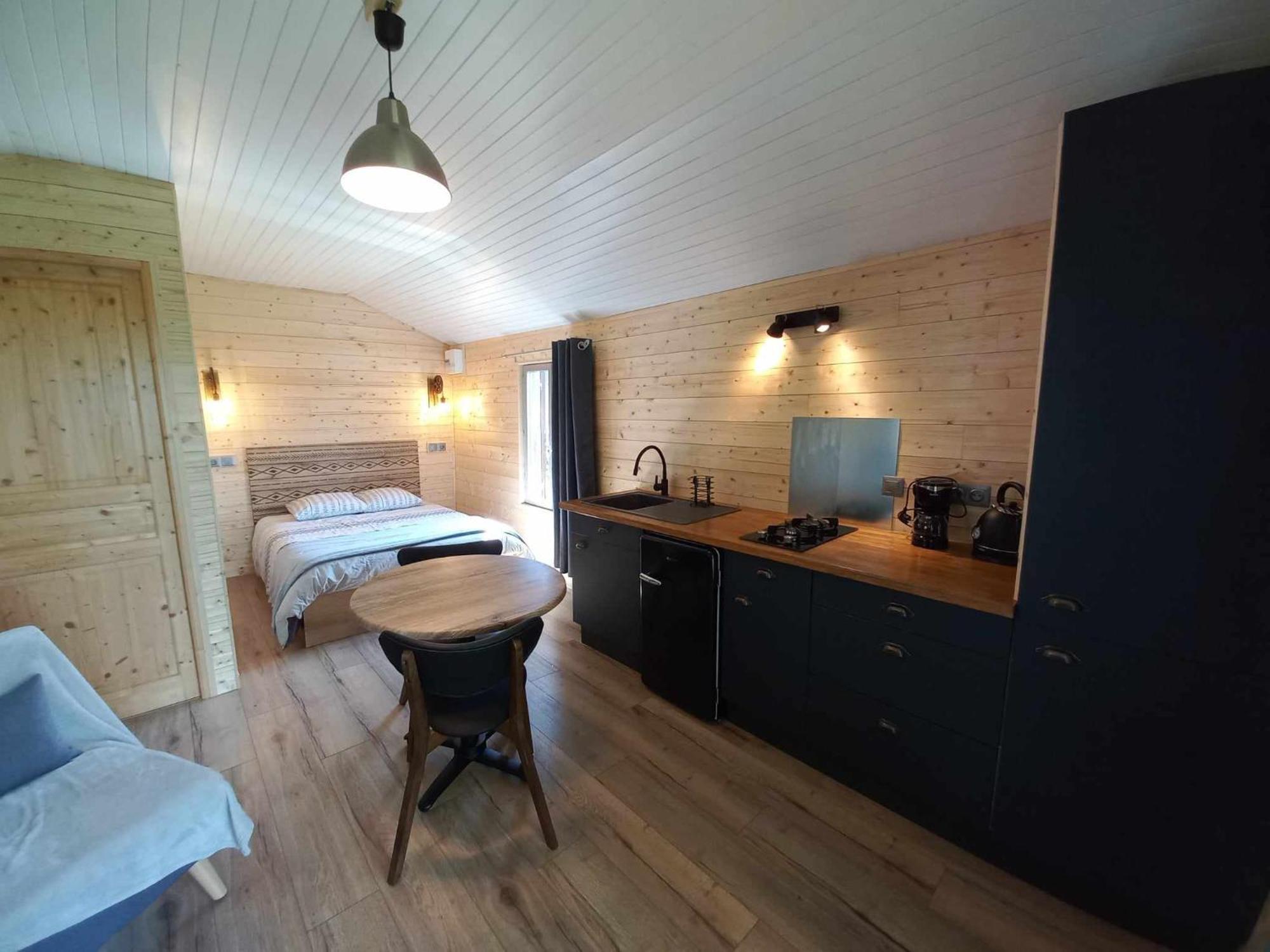 Le Petit Chalet Du Macquart P.O.A. Ranch, 2 A 3 Pers, Saint-Martin-de-Fugeres Buitenkant foto