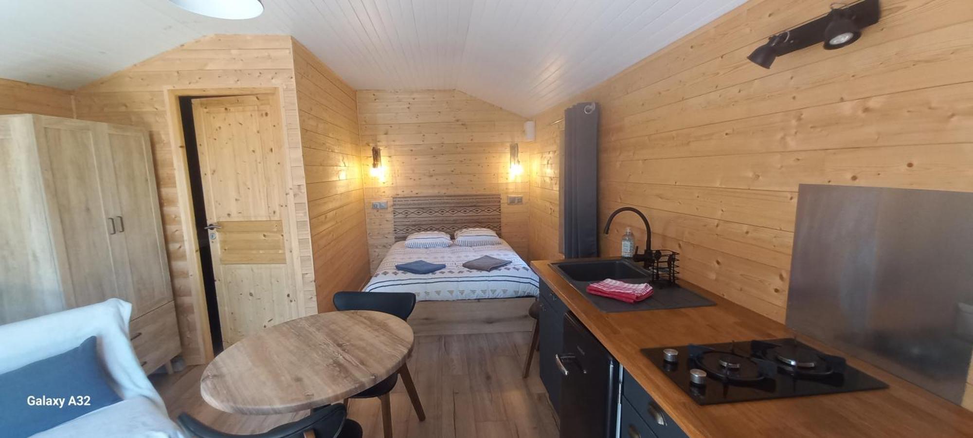 Le Petit Chalet Du Macquart P.O.A. Ranch, 2 A 3 Pers, Saint-Martin-de-Fugeres Buitenkant foto